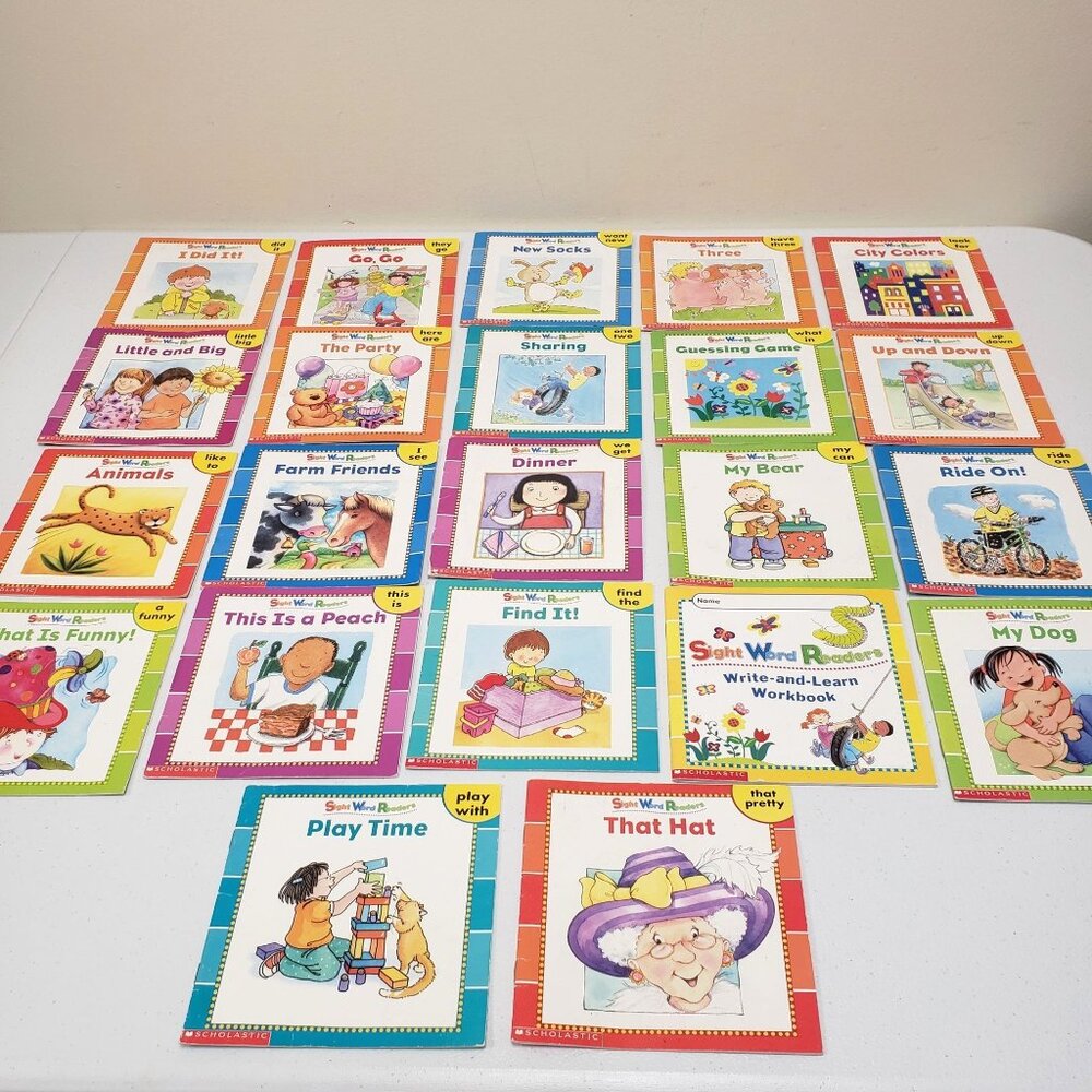 Scholastic Sight Word Readers Bob Books Lot Homeschool Learn to Read